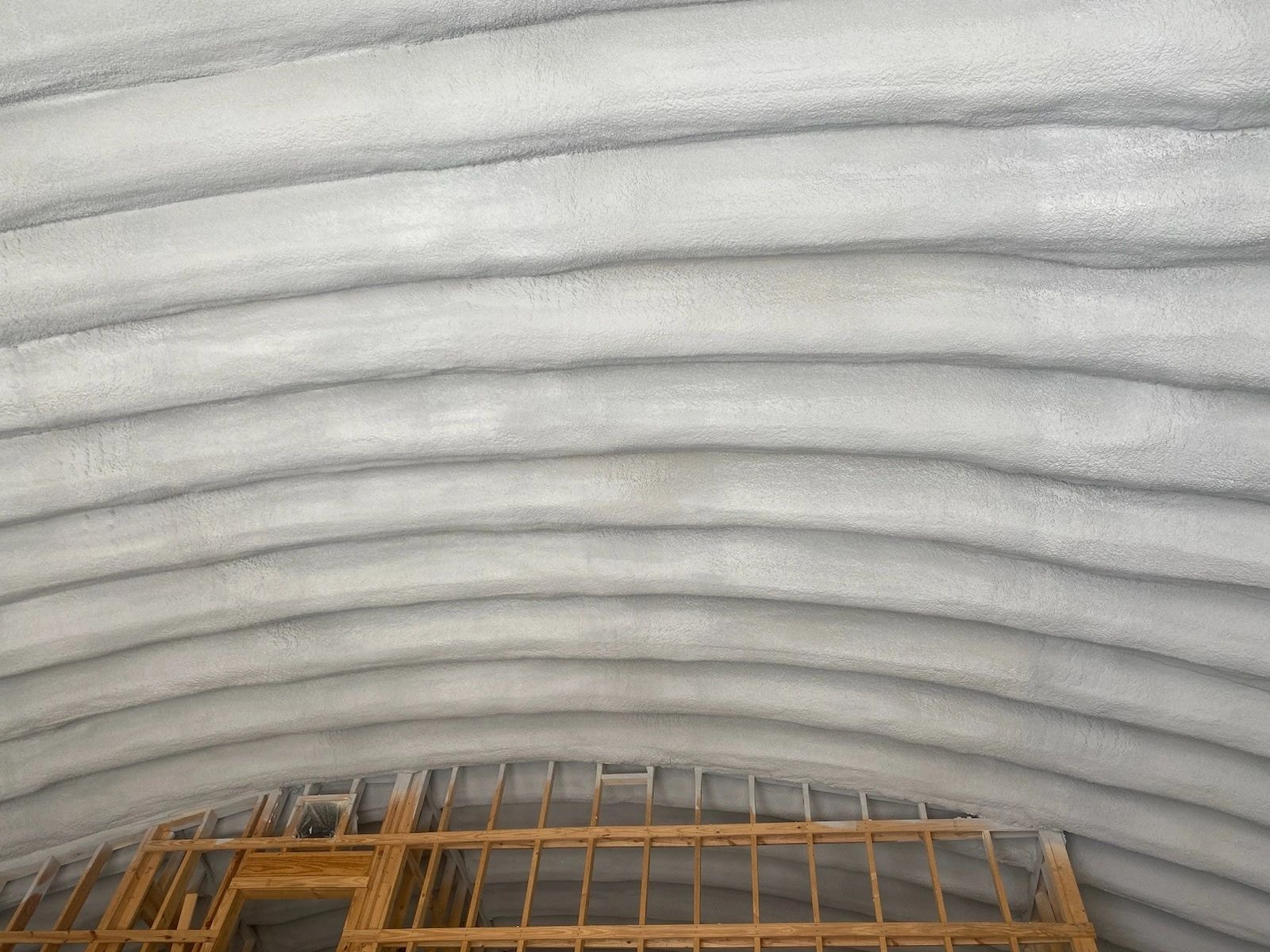Spray foam insulation project