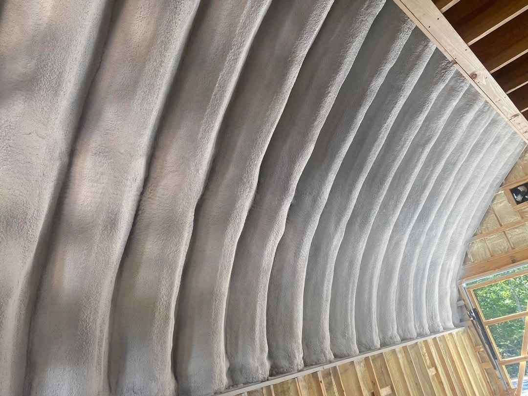 Spray foam insulation project