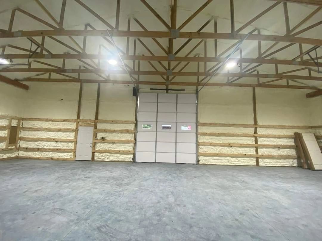 Spray foam insulation project