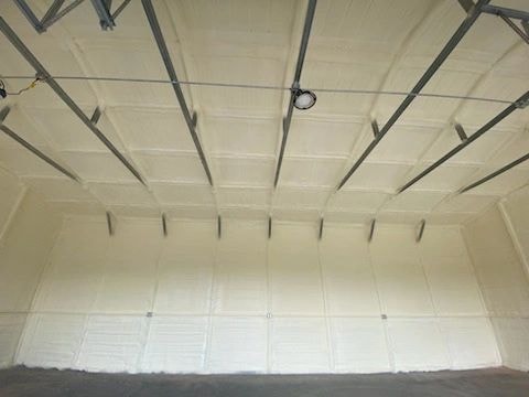 Spray foam insulation project
