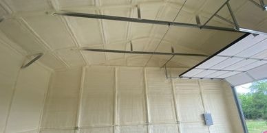 Spray foam insulation project