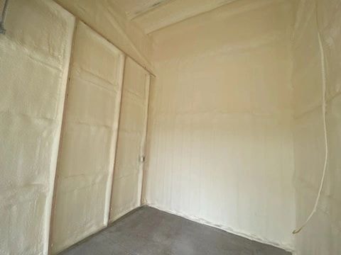 Spray foam insulation project