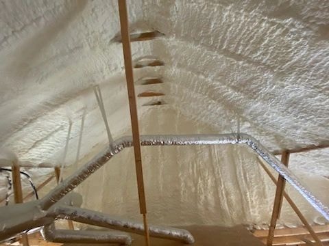Spray foam insulation project