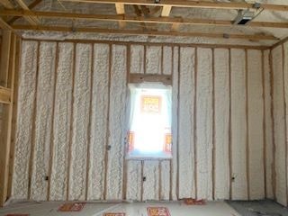 Spray foam insulation project