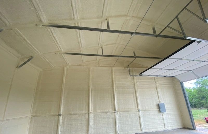 Spray foam insulation project